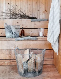 Korbo Classic 50 wire basket, galvanized