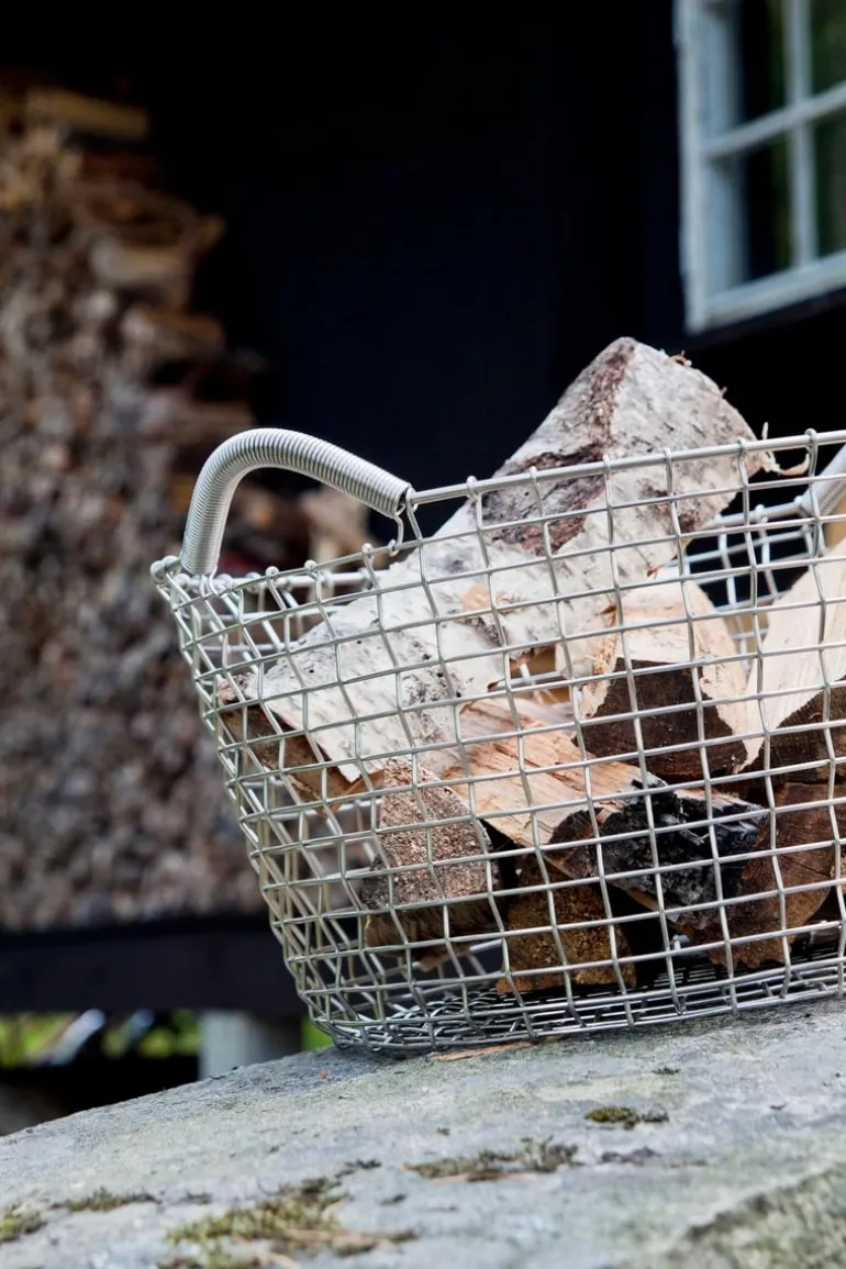 Korbo Classic 35 wire basket, galvanized