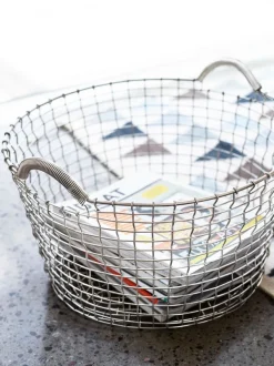 Korbo Classic 35 wire basket, galvanized