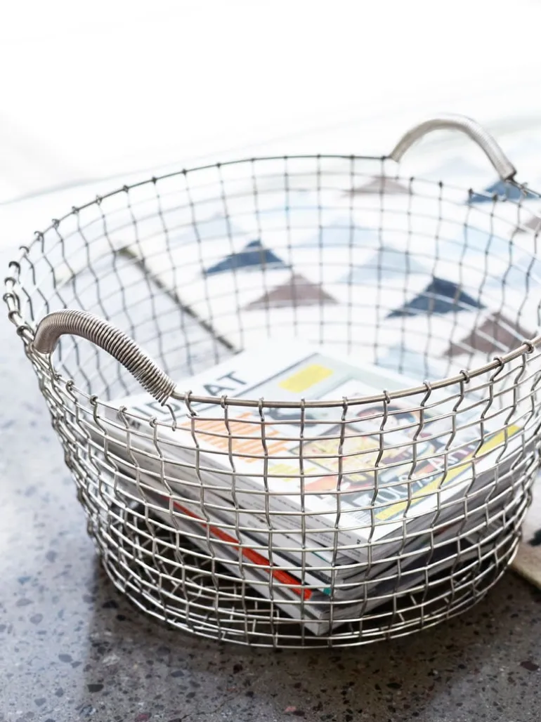 Korbo Classic 35 wire basket, galvanized