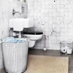 Korbo Laundry bag for wire basket Classic 80, off-white