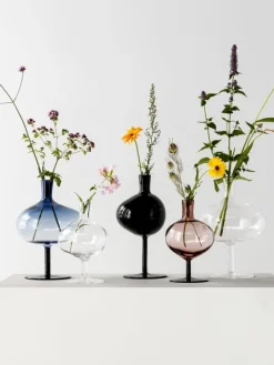 Kosta Boda Bod bottle, 230 mm, clear - cork