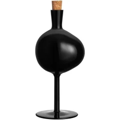 Kosta Boda Bod bottle, 306 mm, black - cork