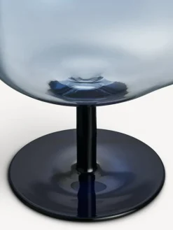 Kosta Boda Bod bottle, 295 mm, midnight blue - cork