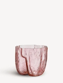 Kosta Boda Crackle vase, 175 mm, pink