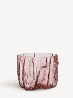 Kosta Boda Crackle vase, 175 mm, pink