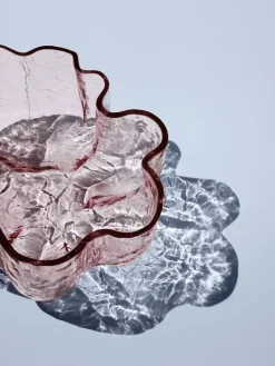 Kosta Boda Crackle vase, 175 mm, pink