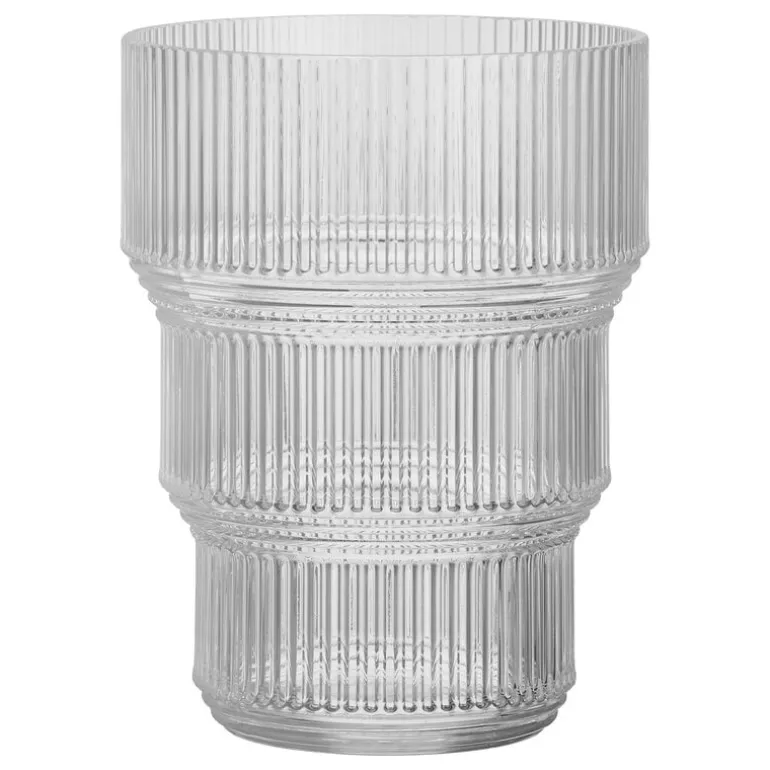 Kosta Boda Pavilion tulip vase, 173 mm, clear