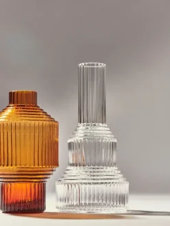 Kosta Boda Pavilion vase, 134 mm, dark amber