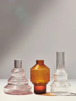 Kosta Boda Pavilion vase, 134 mm, dark amber