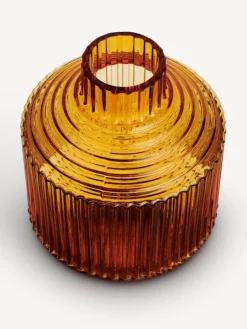 Kosta Boda Pavilion vase, 134 mm, dark amber