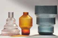 Kosta Boda Pavilion vase, 134 mm, dark amber