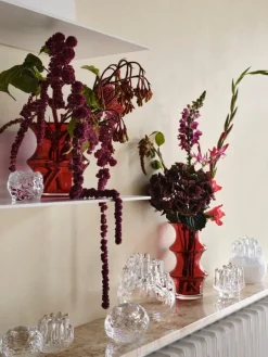 Kosta Boda Polar votive candle holder, 112 mm, clear