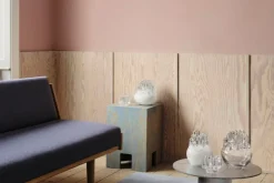 Kosta Boda Polar votive candle holder, 190 mm, white