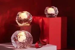 Kosta Boda Snowball votive candle holder, 60 mm, clear