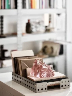 Kosta Boda The Rock votive, 91 mm, pink