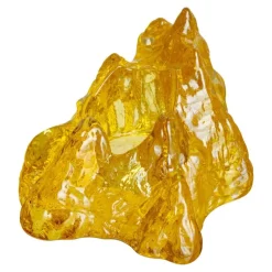 Kosta Boda The Rock votive, 91 mm, yellow