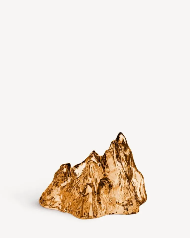 Kosta Boda The Rock votive, 91 mm, bronze