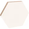 Kotonadesign Noteboard hexagon, 52,5 cm, white