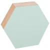 Kotonadesign Noteboard hexagon, 26 cm, mint