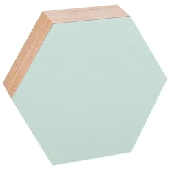 Kotonadesign Noteboard hexagon, 26 cm, mint