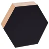 Kotonadesign Noteboard hexagon, 26 cm, black