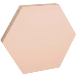 Kotonadesign Noteboard hexagon, 41,5 cm, powder