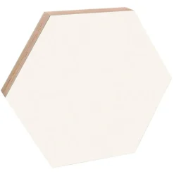 Kotonadesign Noteboard hexagon, 41,5 cm, white