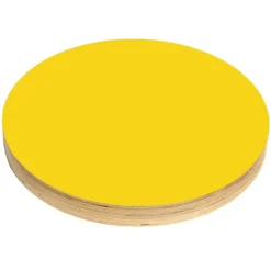Kotonadesign Noteboard round, 50 cm, yellow