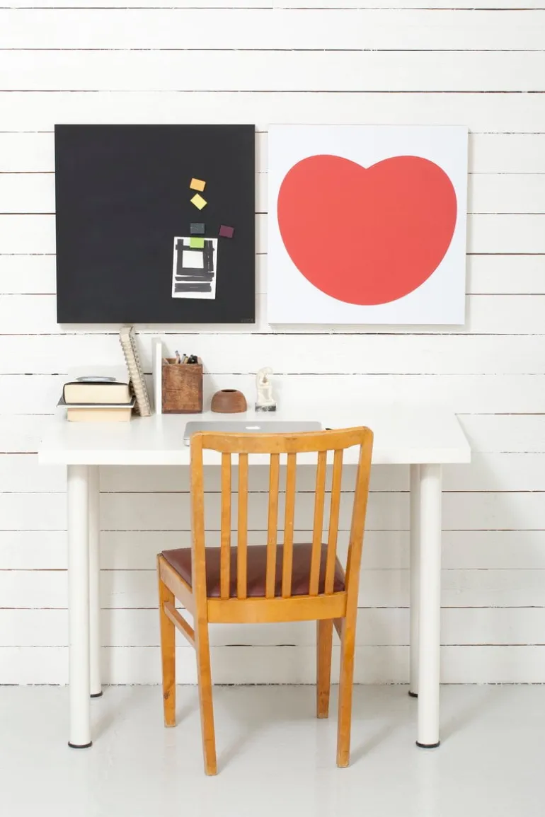 Kotonadesign Noteboard square, 40 cm, black