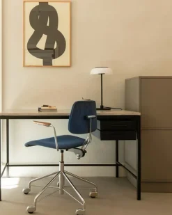 Labofa Heritage 65 desk, 2 drawers, thala - black