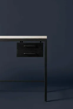 Labofa Heritage 65 desk, 2 drawers, thala - black