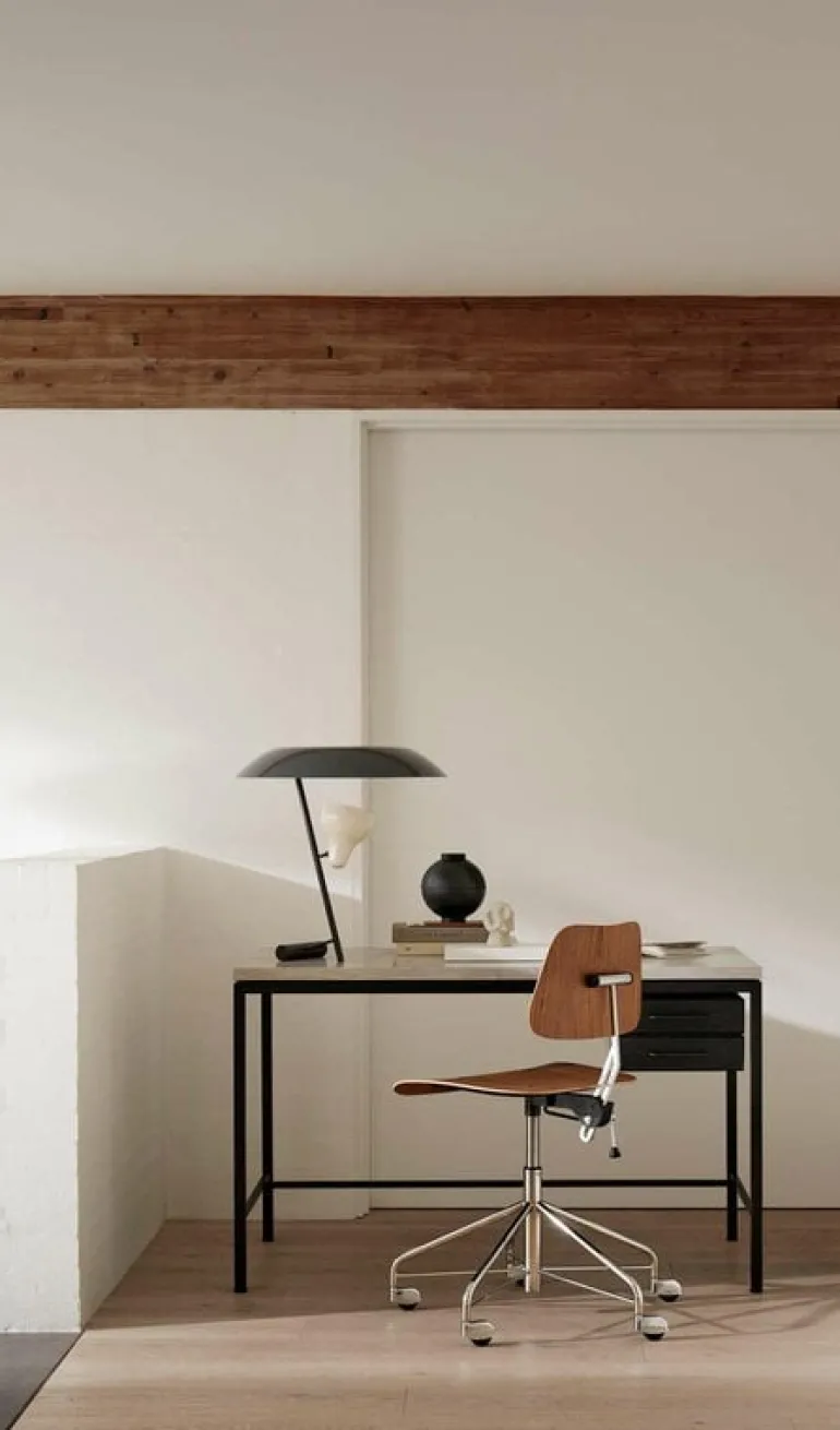 Labofa Heritage 65 desk, 2 drawers, thala - black