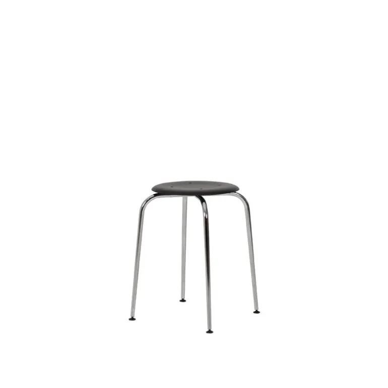Labofa Heritage 13.1 stool, black oak - chrome