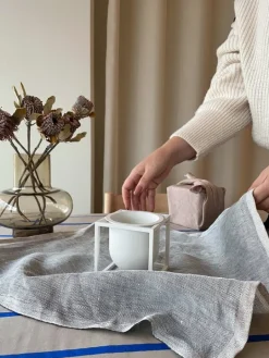 Lapuan Kankurit Aamu napkin, 48 x 48 cm, grey