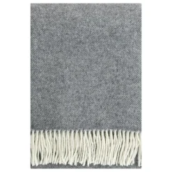 Lapuan Kankurit Arvo blanket, 130 x 180 cm, white - mottled grey