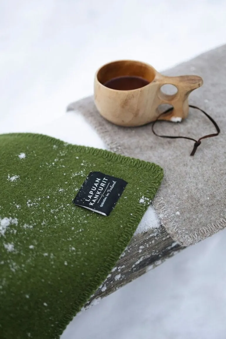 Lapuan Kankurit Arvo seat pad, 46 x 46 cm, natural beige