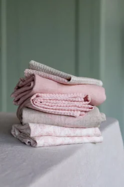 Lapuan Kankurit Eeva dish cloth/towel, linen - rose
