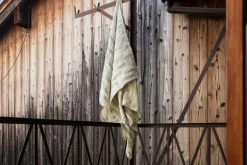 Lapuan Kankurit Hohto bath towel, white - green