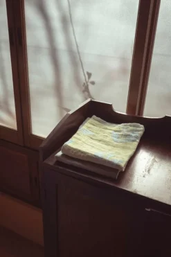 Lapuan Kankurit Kesäkukka napkin, 46 x 46 cm, turquoise - rose