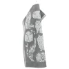 Lapuan Kankurit Kissanpäivät hand towel, white - dark grey