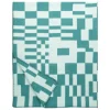 Lapuan Kankurit Koodi blanket, green - mint