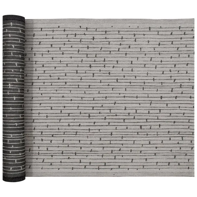 Lapuan Kankurit Metsä sauna cover, 46 x 60 cm, linen - black