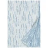Lapuan Kankurit Osmankäämi table cloth/throw, 145 x 200 cm, linen - blue
