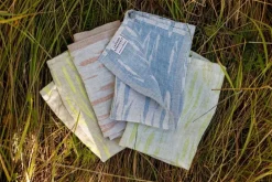 Lapuan Kankurit Osmankäämi towel/napkin, linen - blue