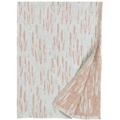 Lapuan Kankurit Osmankäämi table cloth/throw, 145 x 200 cm, grey - cinnamon