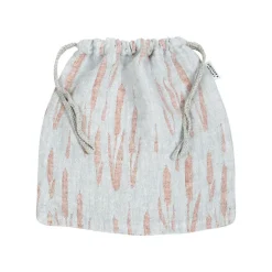 Lapuan Kankurit Osmankäämi ribbon bag, grey - cinnamon