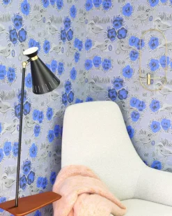 Lapuan Kankurit Revontuli mohair blanket, rust - rose