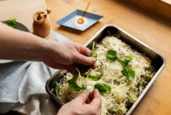 Lapuan Kankurit Saari hand towel, white - blue