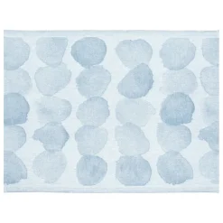 Lapuan Kankurit Sade sauna cover, 46 x 60 cm, white - rainy blue